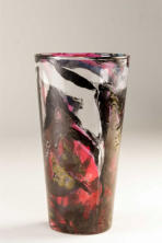 Trondur Patursson - Vase af glas, 22 cm hj